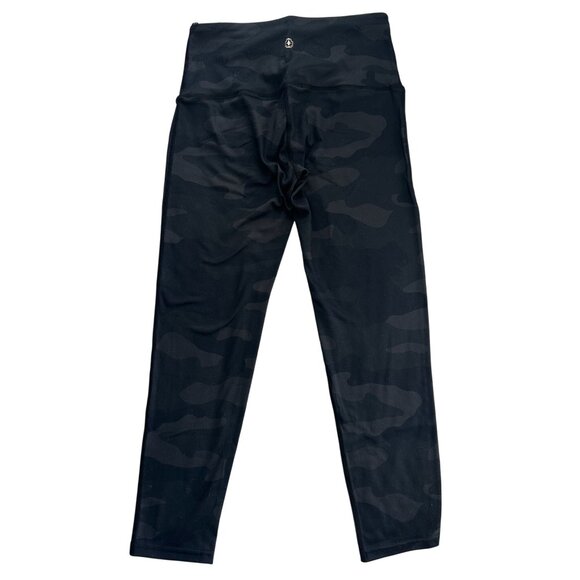 SwissBrand Activewear Black Camo High-Waisted Sharon Leggings S - Picture 2 of 5